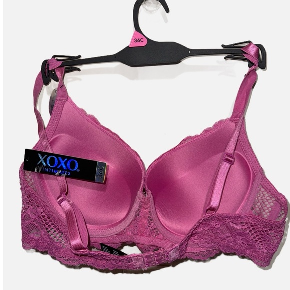 XOXO- NWT violet lace push up bra - Picture 2 of 7
